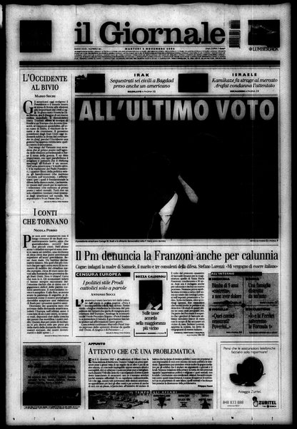 Il giornale : quotidiano del mattino